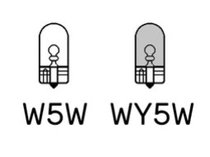 Лампи W5W/WY5W