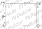 polcar-291208a1 Радіатор Daewoo Lanos, Nubira 1,5-1,6 97- (без кондиціонера)