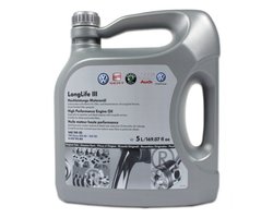 Моторне мастило Longlife III 5W30 5L, VW 507 00 / 504 00