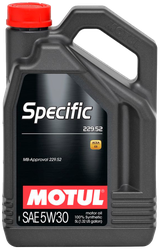 Олива 5W30 Specific (5L) (MB 229.52) (104845)