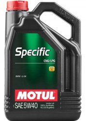 Олива 5W40 Specific CNG/LPG (5л) (101719)