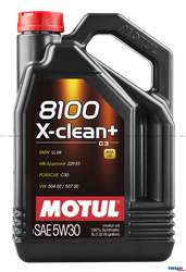 Олива 5W30 X-clean+ 8100 (5L) (LL-04/VW 504 00/507 00/MB 229.51/Porsche C30) (106377/102269)