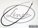linex-090145 Трос ручника (R) Citroen Berlingo/Peugeot Partner 1.1-2.0HDI 96- (1820/1480mm)