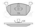 meyle-0252203517 Колодки гальмівні (передні) Audi A3/VW Golf VII 12- (з датчиком) (Ate)