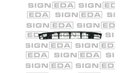 signeda-pvw07049ga Решетка в бампер пер.