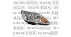 signeda-zfd1181rvs Передняя фара