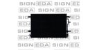 signeda-rc94665 Радиатор кондиционера