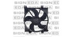 signeda-rdhn040040 Диффузор радиатора +вент.+мотор