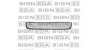 signeda-pty99350ga Решетка в бампер пер.центр. hb