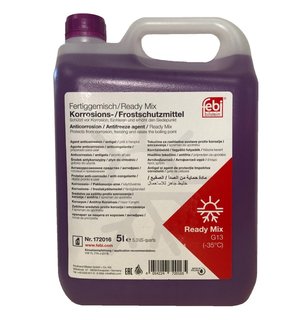 febi-172016 Антифриз (фіолетовий) Readymix G13 (-35°C готовий до застосування) (5 л)